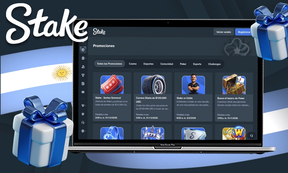 Bonos y Promociones Stake Argentina